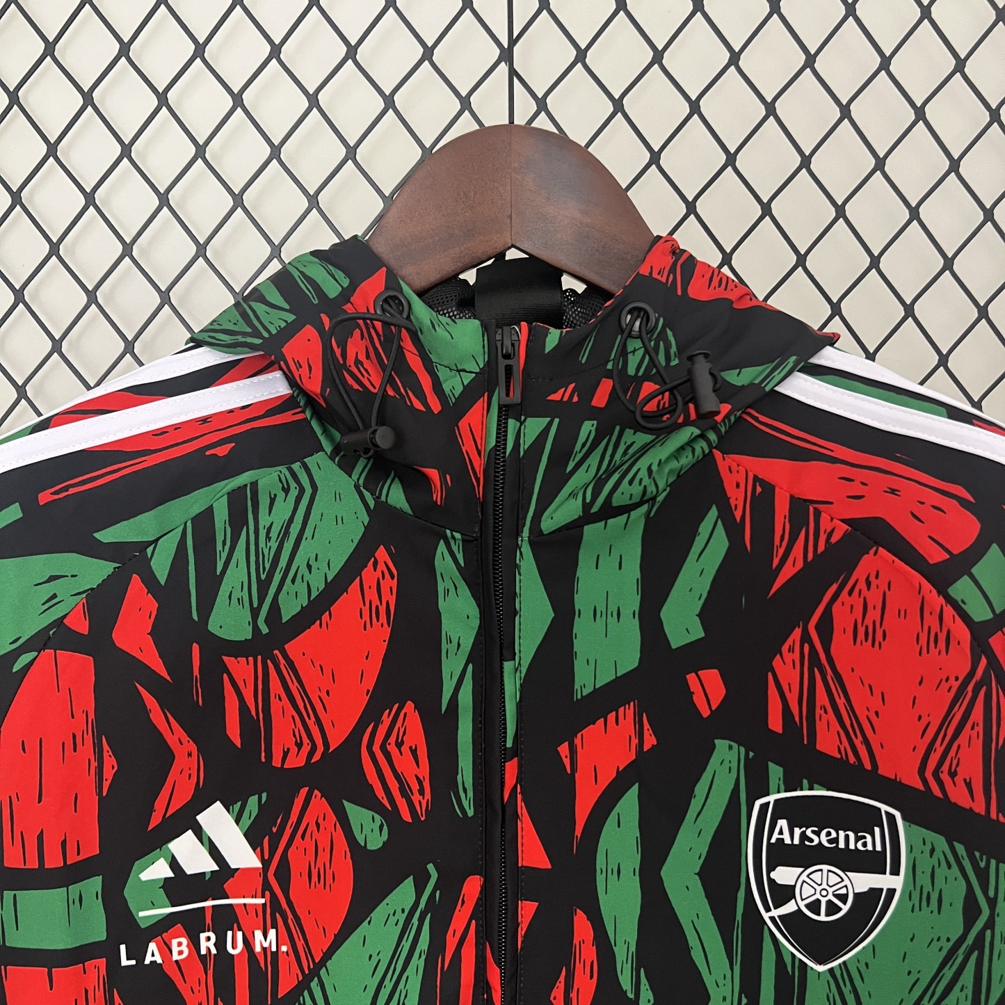 24/25 Arsenal colored with hood windbreaker S-XXL