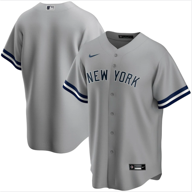 2025 MLB New York Yankees grey S-3XL