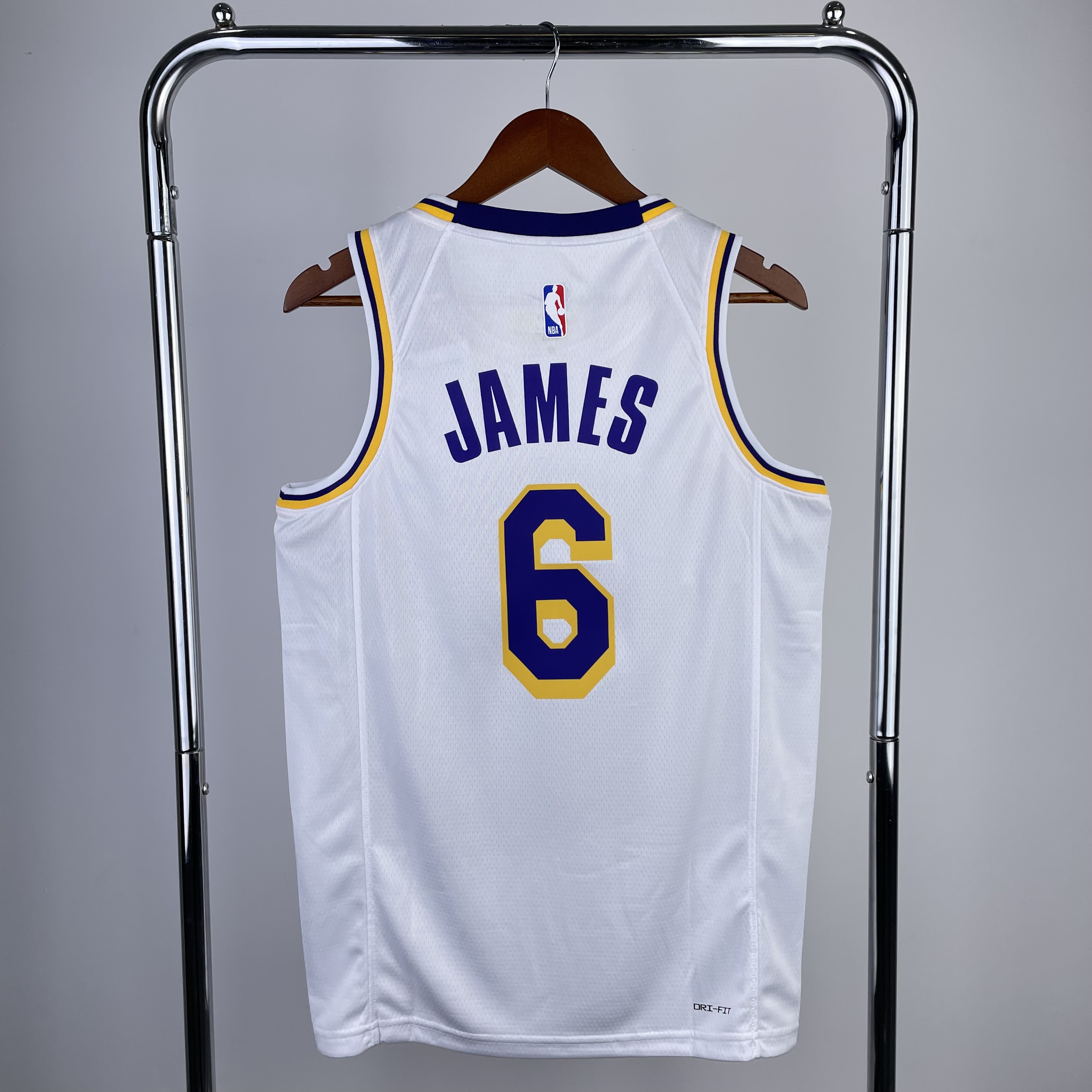 2023 NBA Los Angeles Lakers white version S-XXL