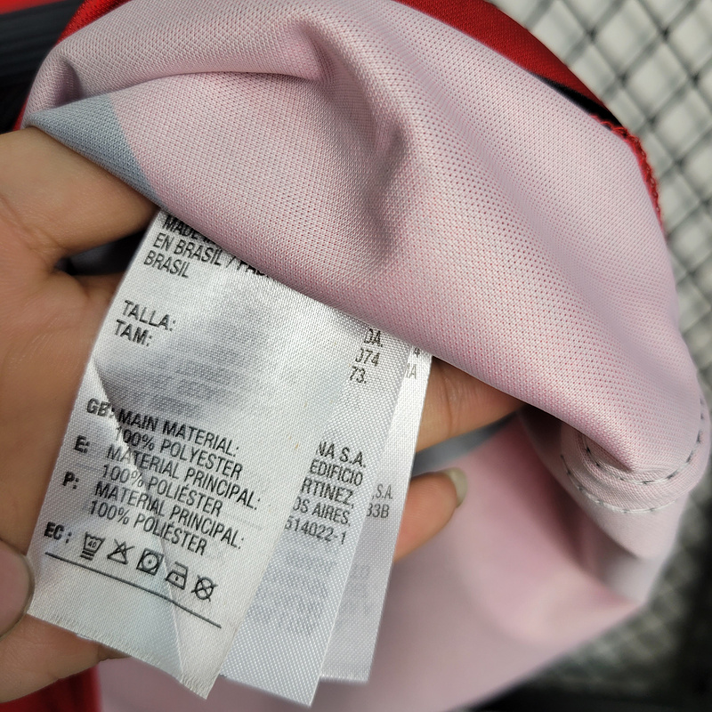 23-24 Flamengo Home Tank Top Size S-4XL