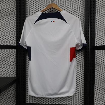 23/24 PSG Away White Jersey