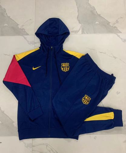 24/25 Barcelona cyan Full-Zip Jacket Suit