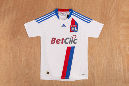 10/11 Olympique Lyonnais home retro version Jersey S-XXL
