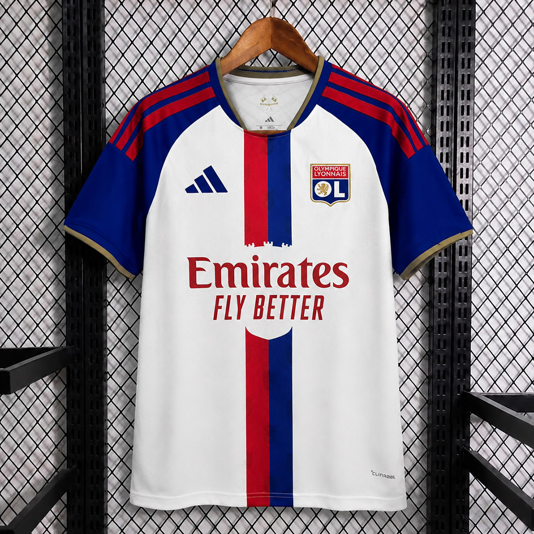 26/27 Lyon home fan version Size S-4XL