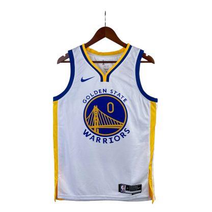 23 Season Warriors V-neck White No.0 Payton II