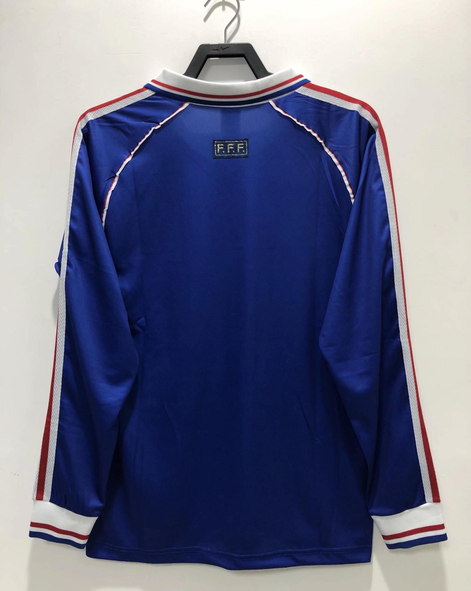 1998 France home long sleeve retro S-XXL