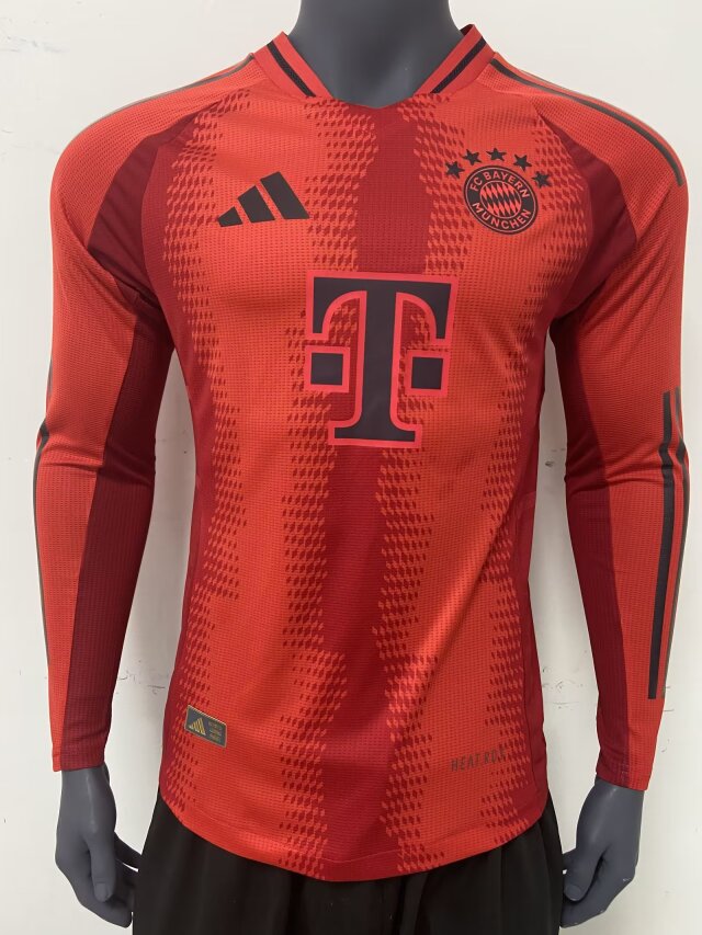 24/25 Bayern home long sleeve player version S-XXL