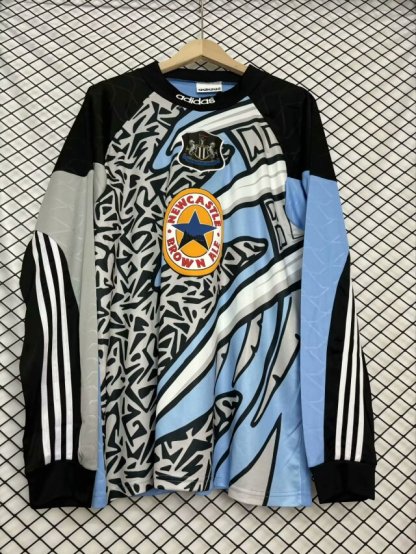 Retro 95/96 Newcastle United blue goalkeeper S-XXL