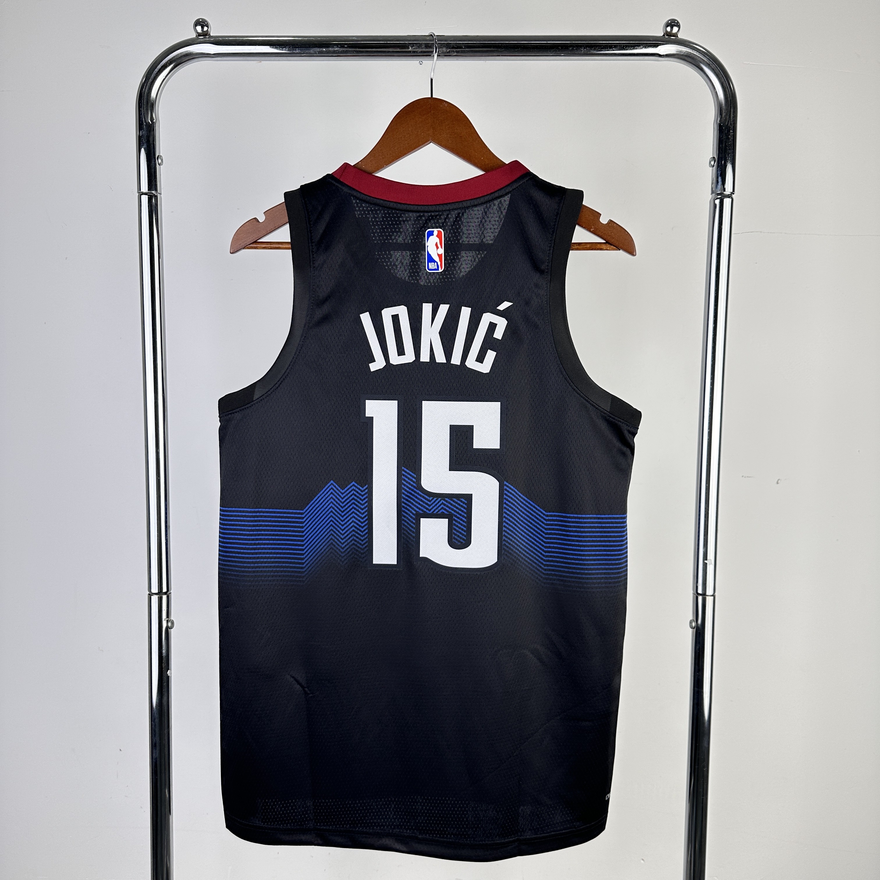 2024 NBA Denver Nuggets Heat pressed city version jersey S-XXL