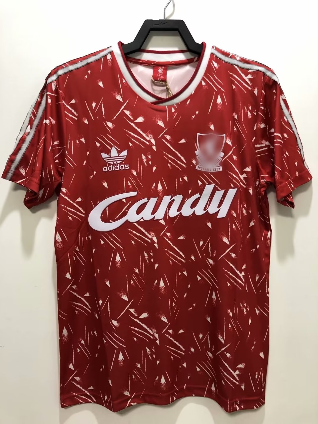 Retro 89-91 Livep Soccer Jersey home