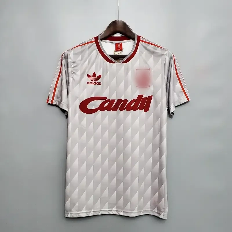 Retro 1989-91 Livep Soccer Jersey Away