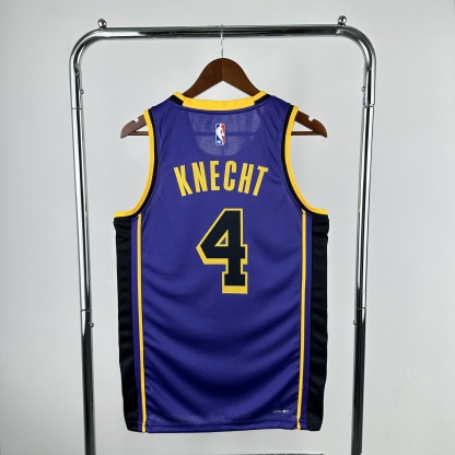 2023 NBA Los Angeles Lakers Purple version S-XXL