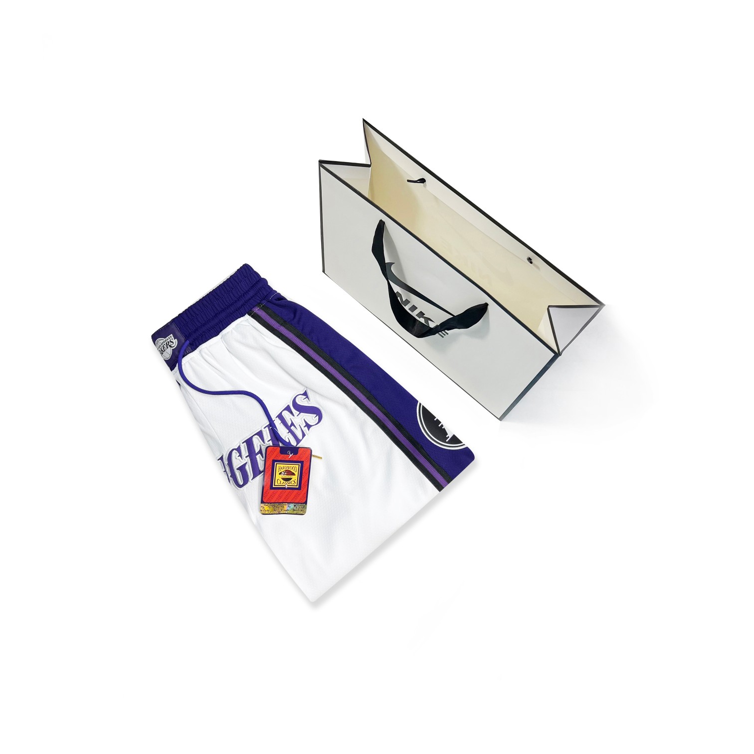 Lakers embroidered basketball shorts