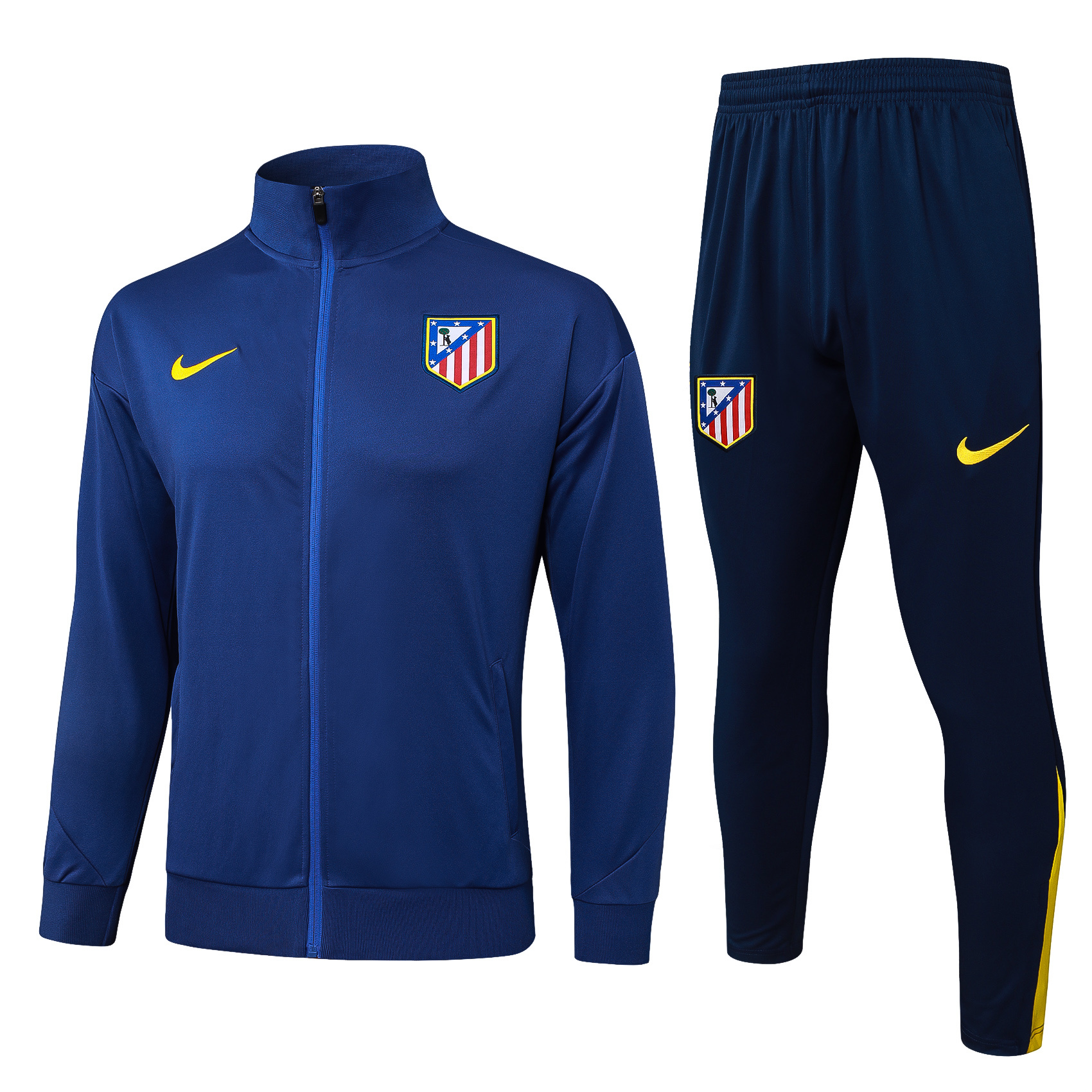 25/26 Atletico Madrid blue Full-Zip Jacket Suit