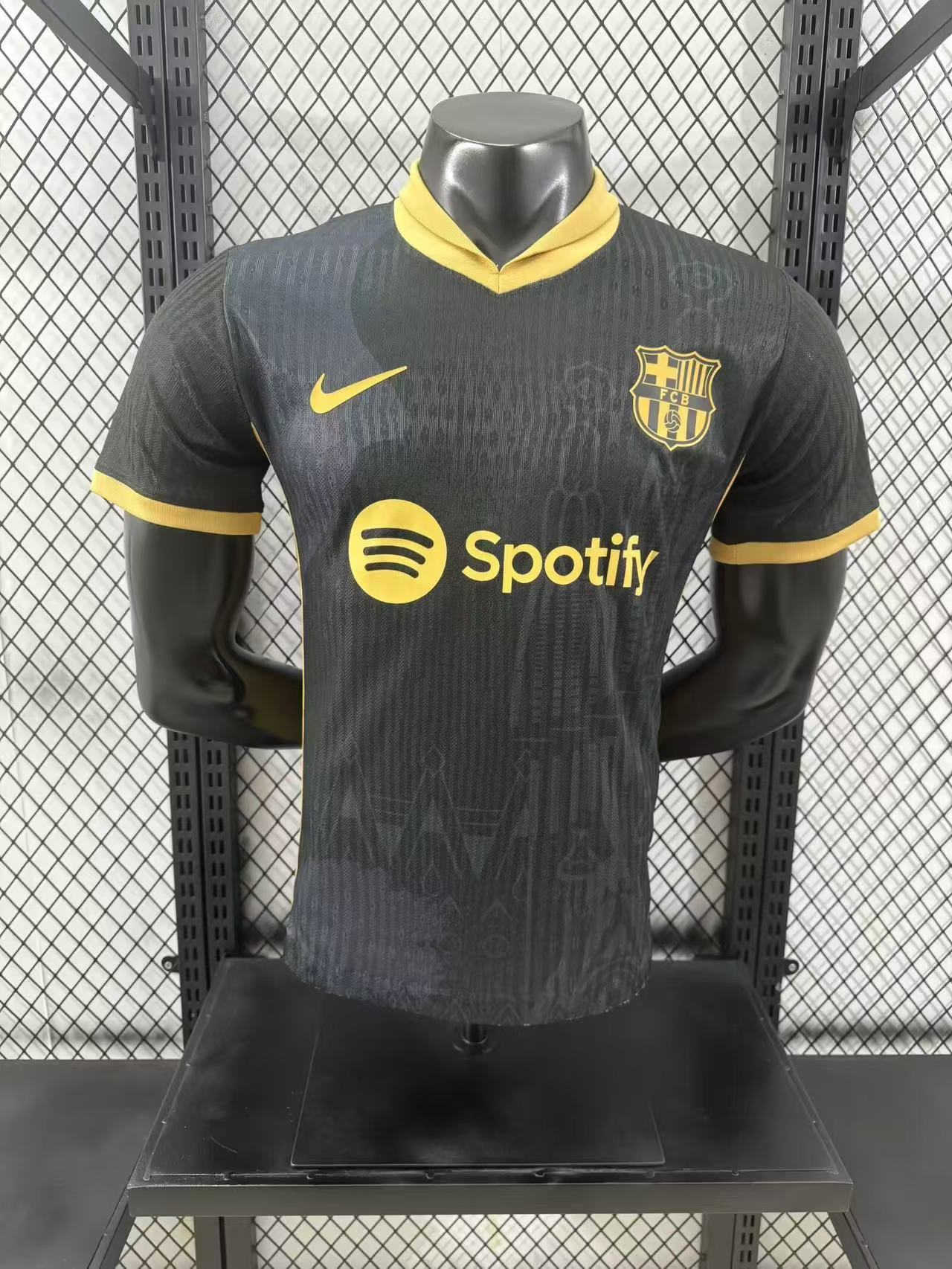 24/25 Barcelona black-yellow special player version S-XXL