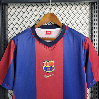 Retro 98-99 Barcelona Home Size S-XXL