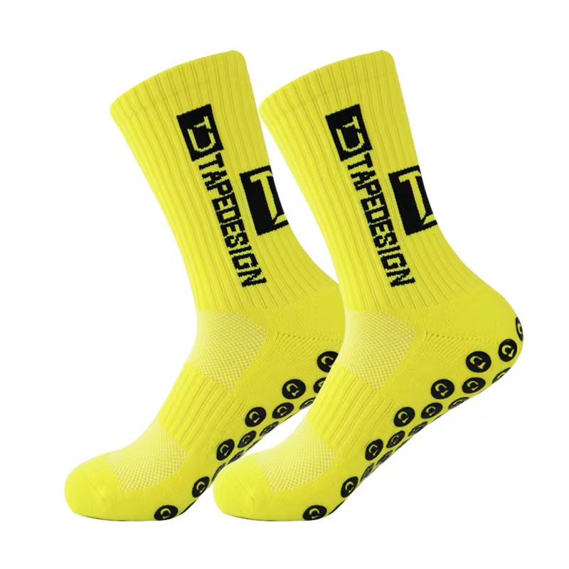 Anti-slip football socks