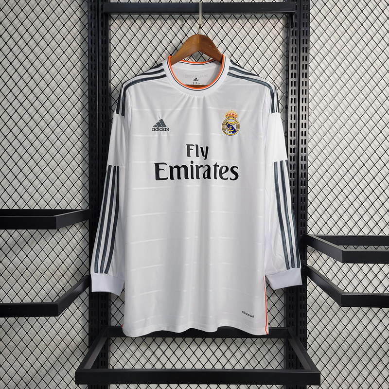 Retro Long Sleeve Real Madrid 13-14 home S-XXL