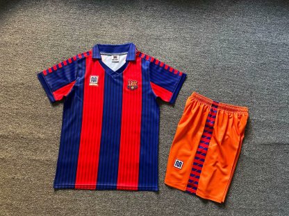 Retro Kids 91/92 Barcelona home size:16-28