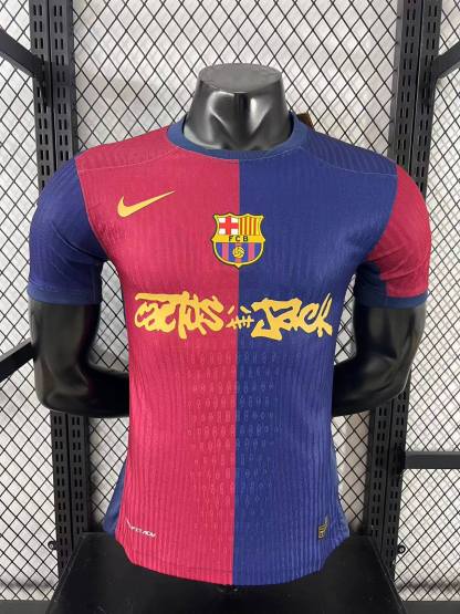 24/25 Barcelona home Travis Scott player version S-4XL