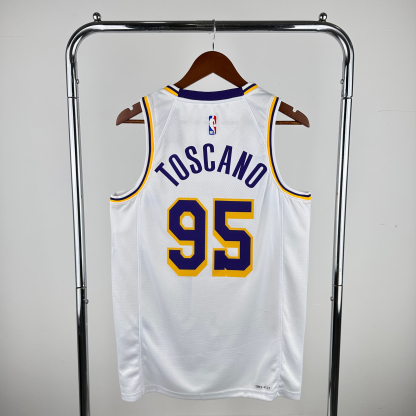 2023 NBA Los Angeles Lakers white version S-XXL