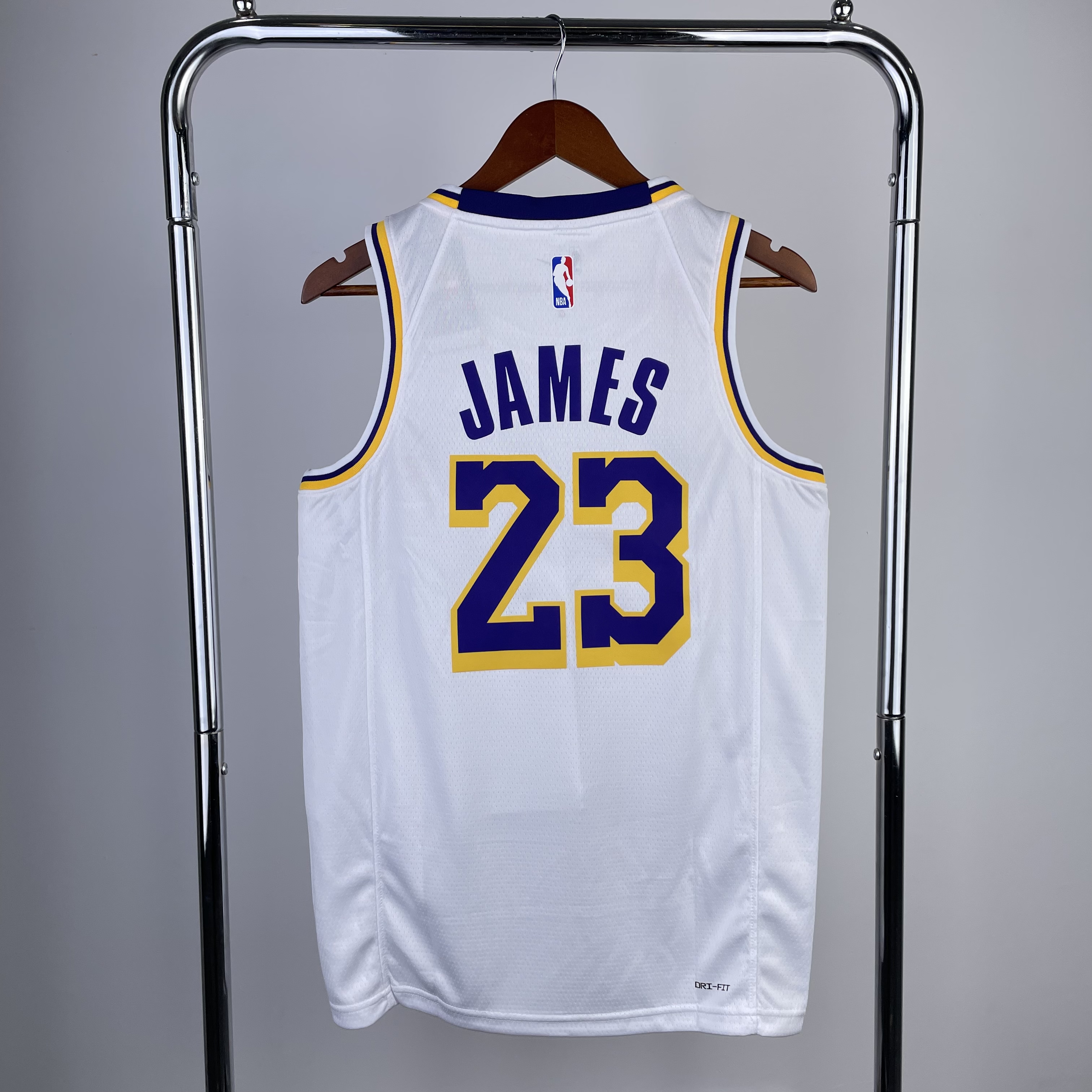 2023 NBA Los Angeles Lakers white version S-XXL