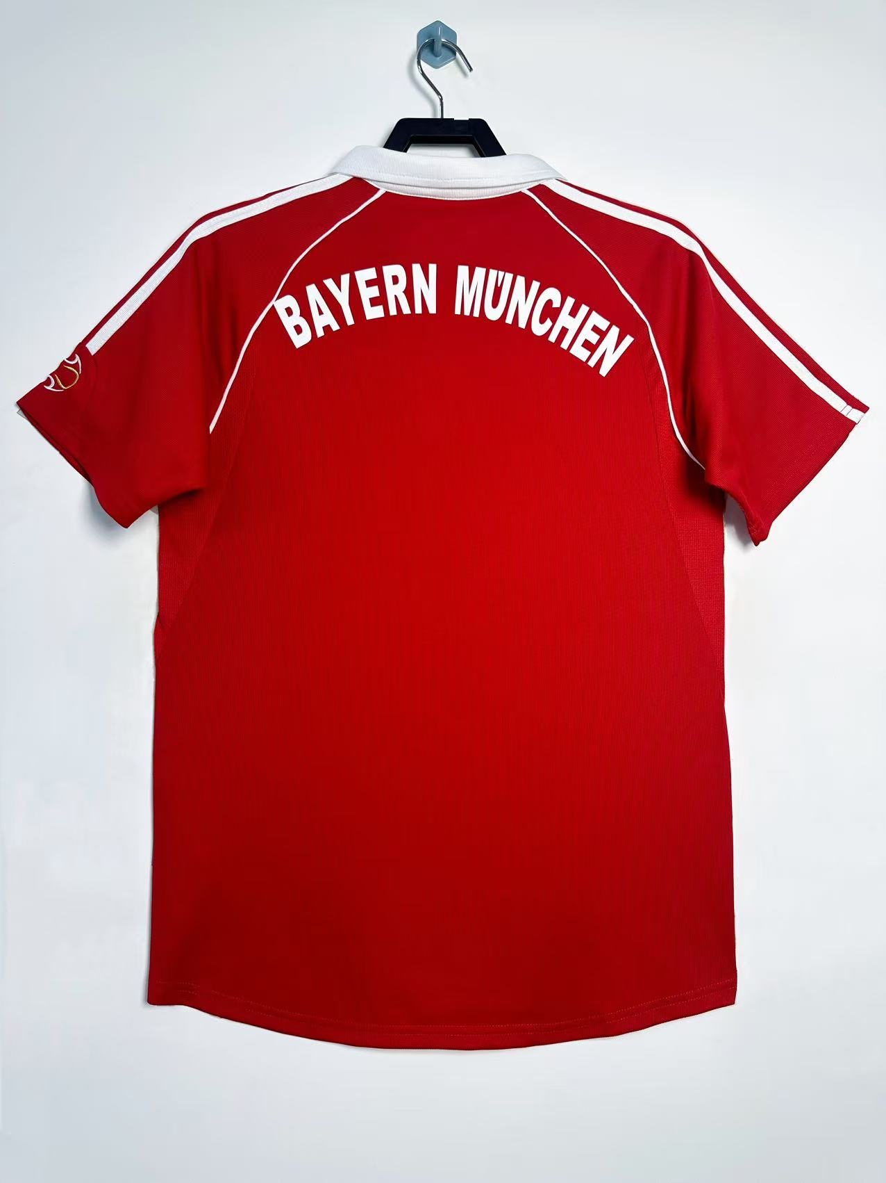 06/07 Bayern home retro version S-XXL