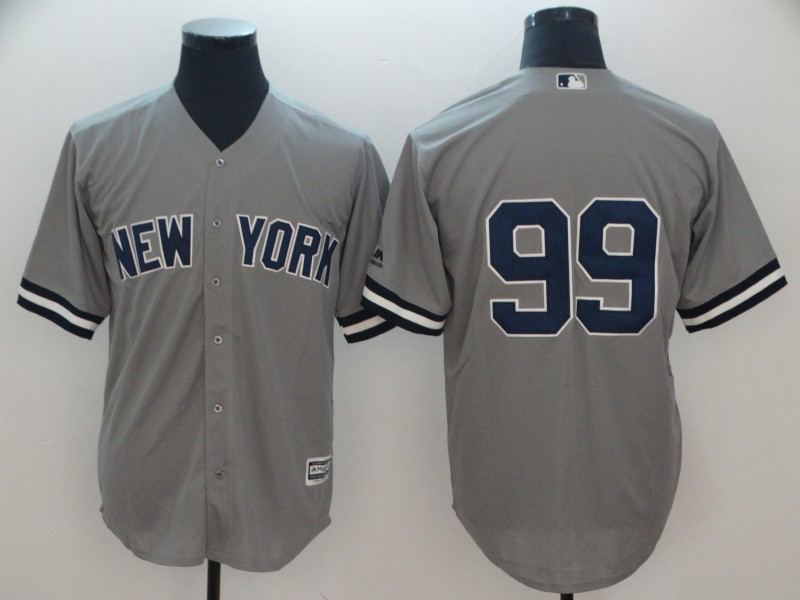 2025 MLB New York Yankees grey S-3XL