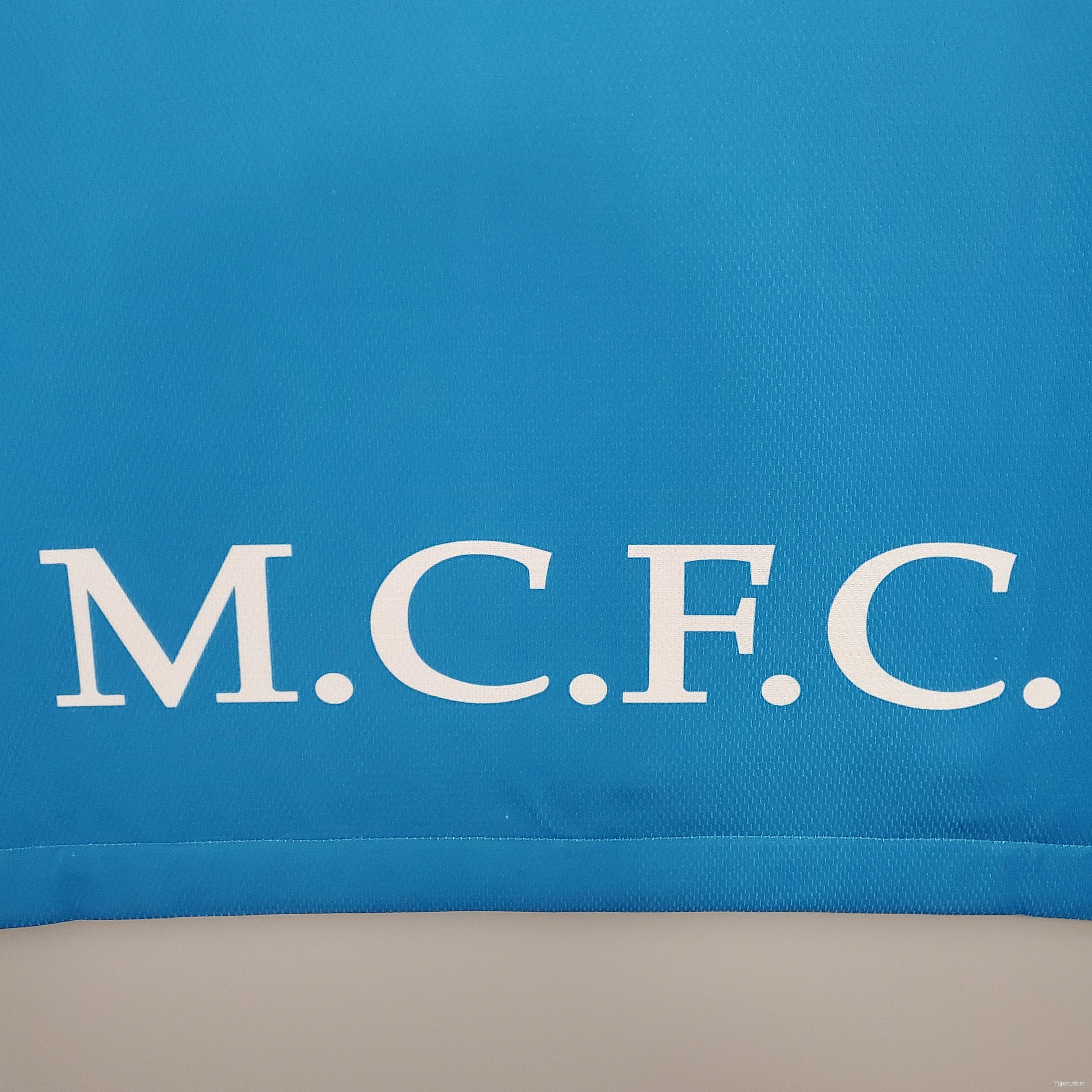 Retro Manchester City 11/12 home Soccer Jersey