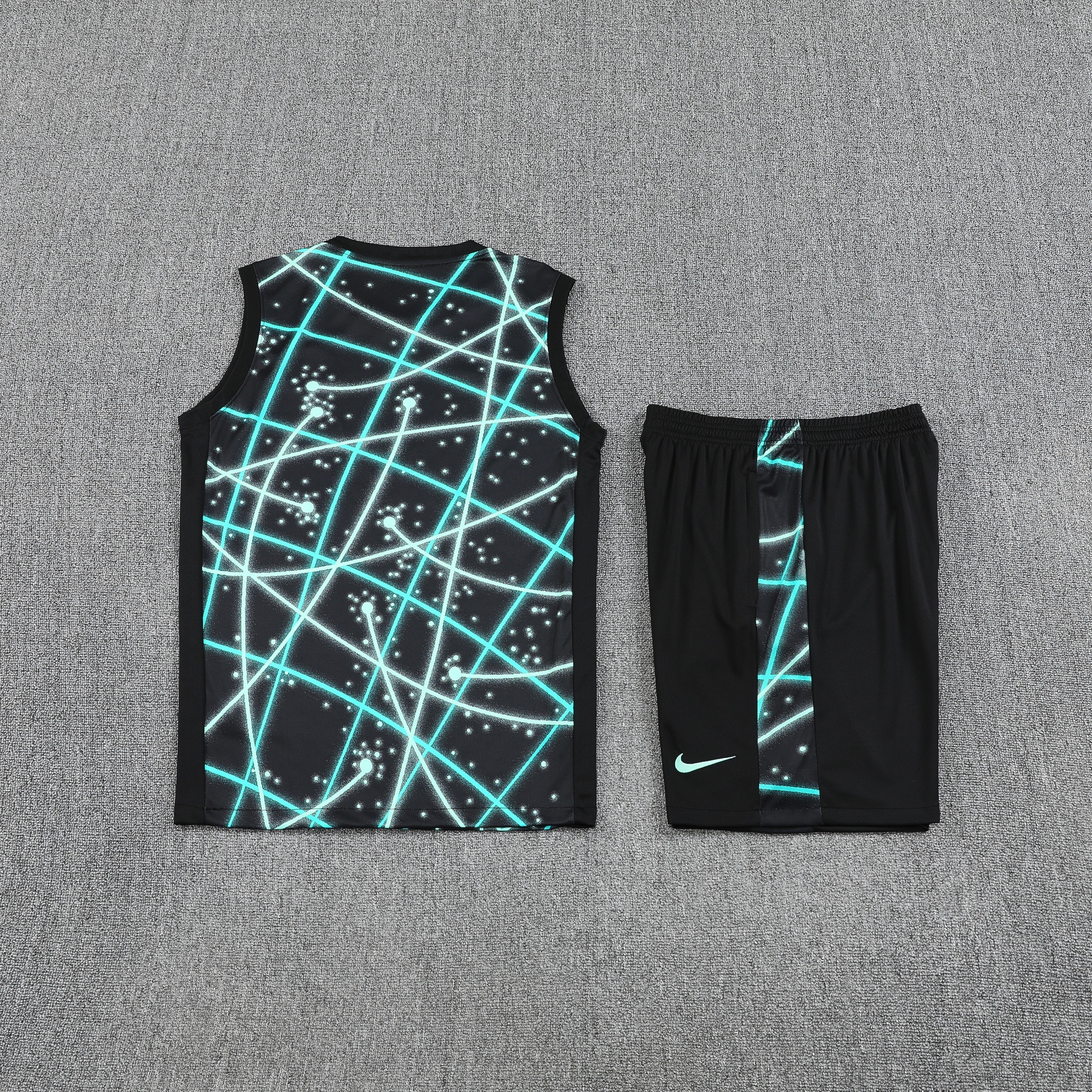 25/26 Inter Milan training black- green vest set fan version S-XXL
