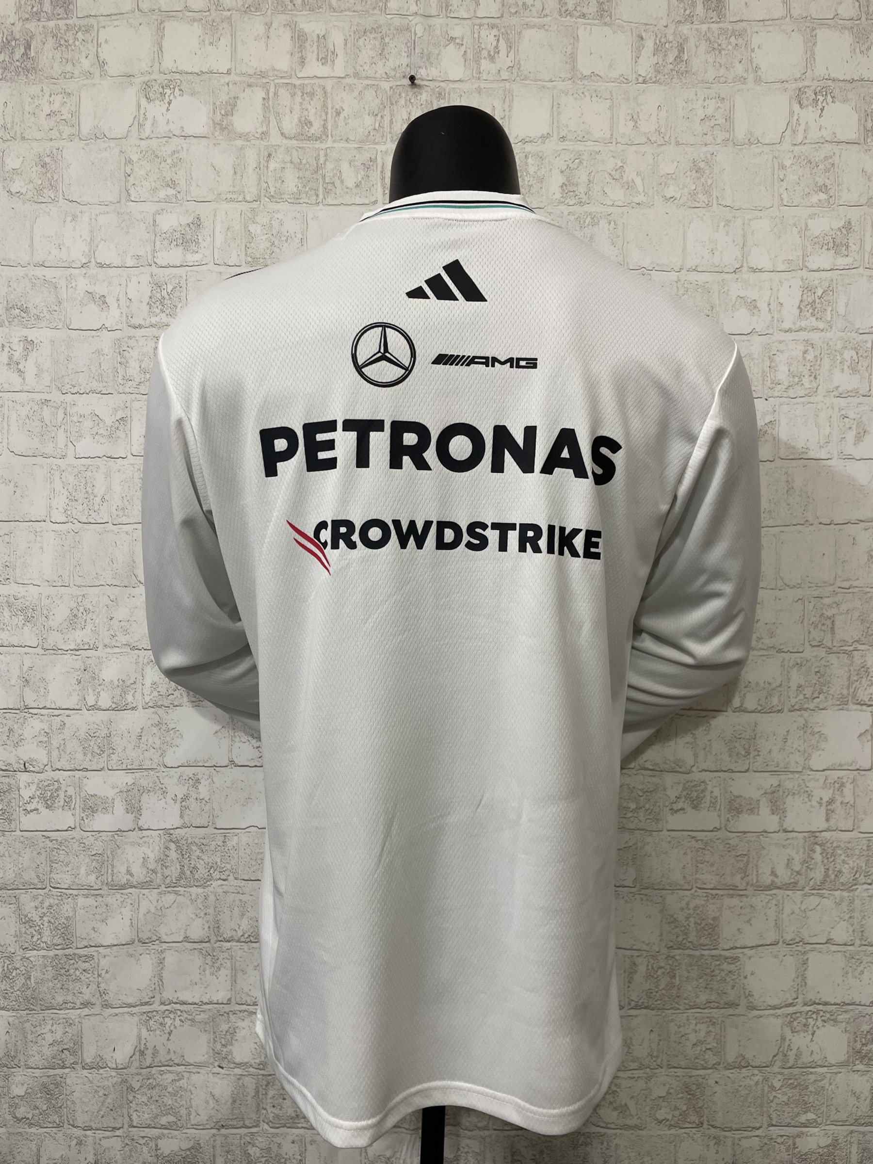 2025 Mercedes Benz F1 white jersey