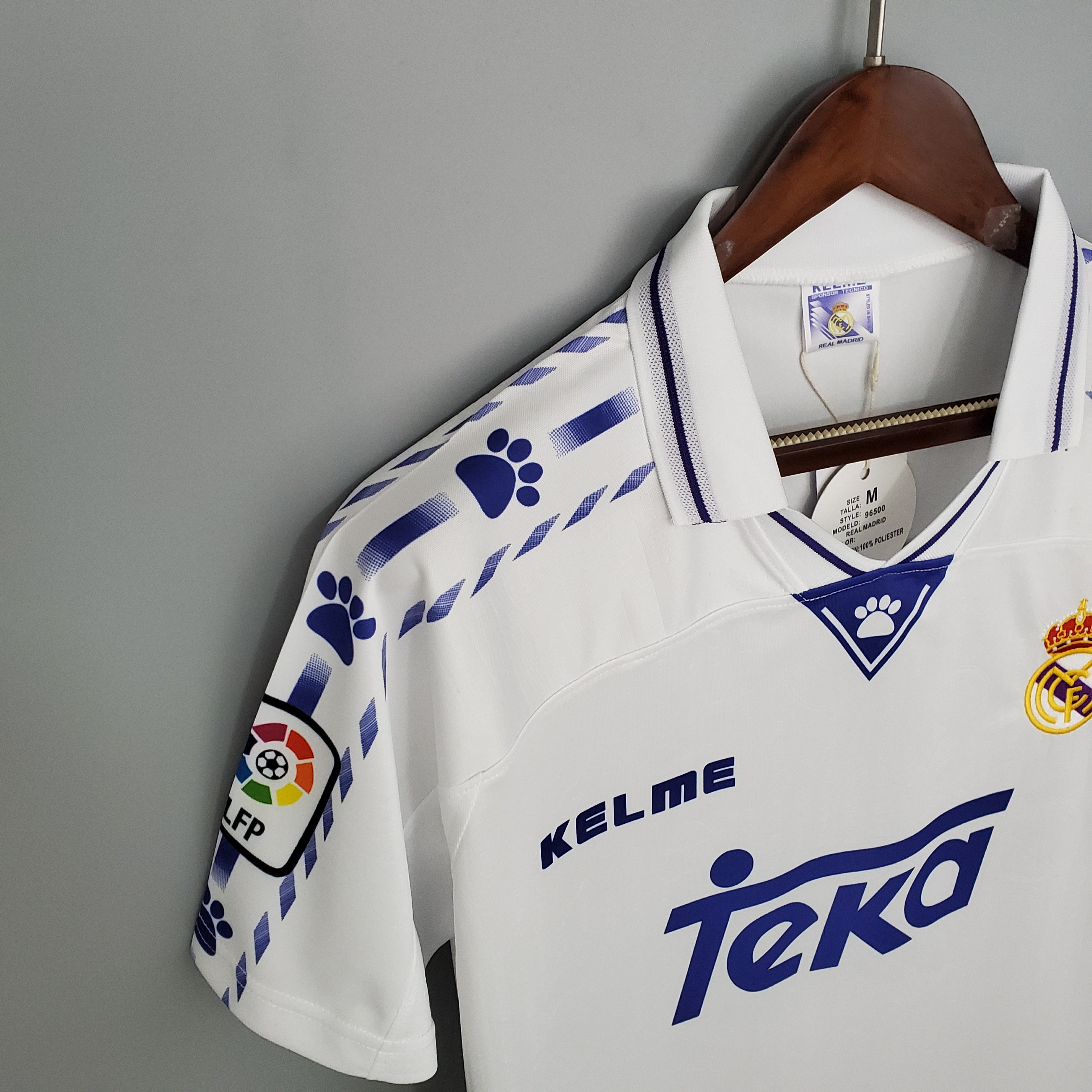 Retro Real Madrid 96/97 home S-XXL