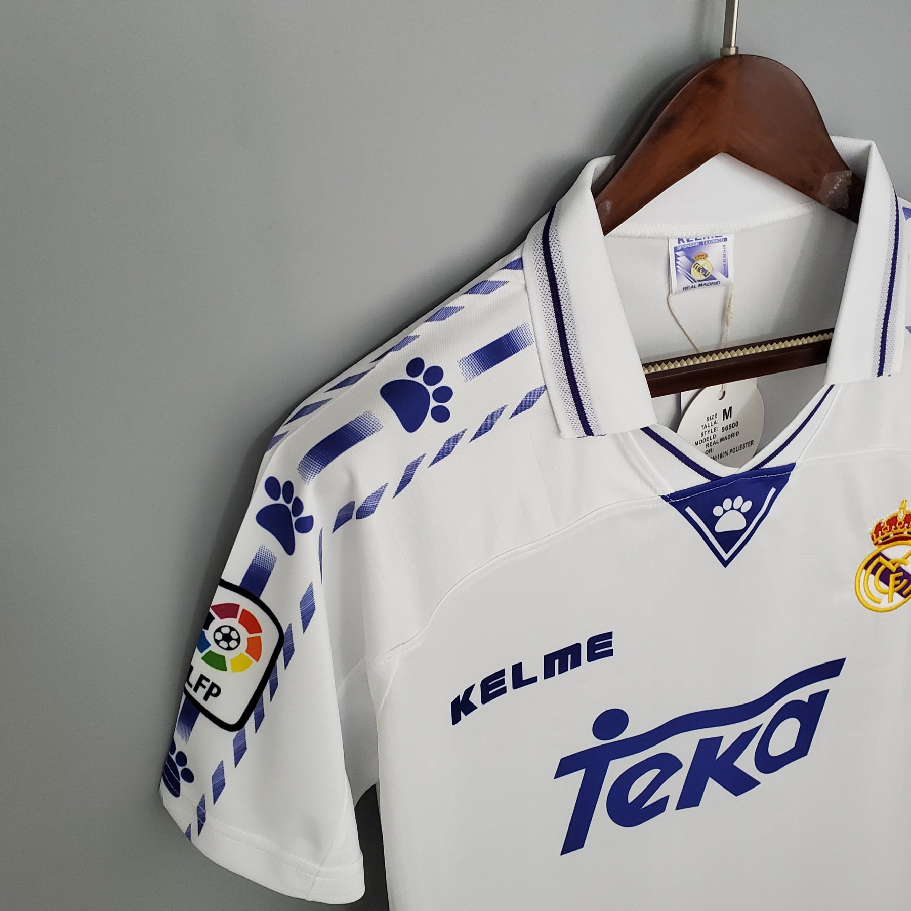 Retro Real Madrid 96/97 home S-XXL