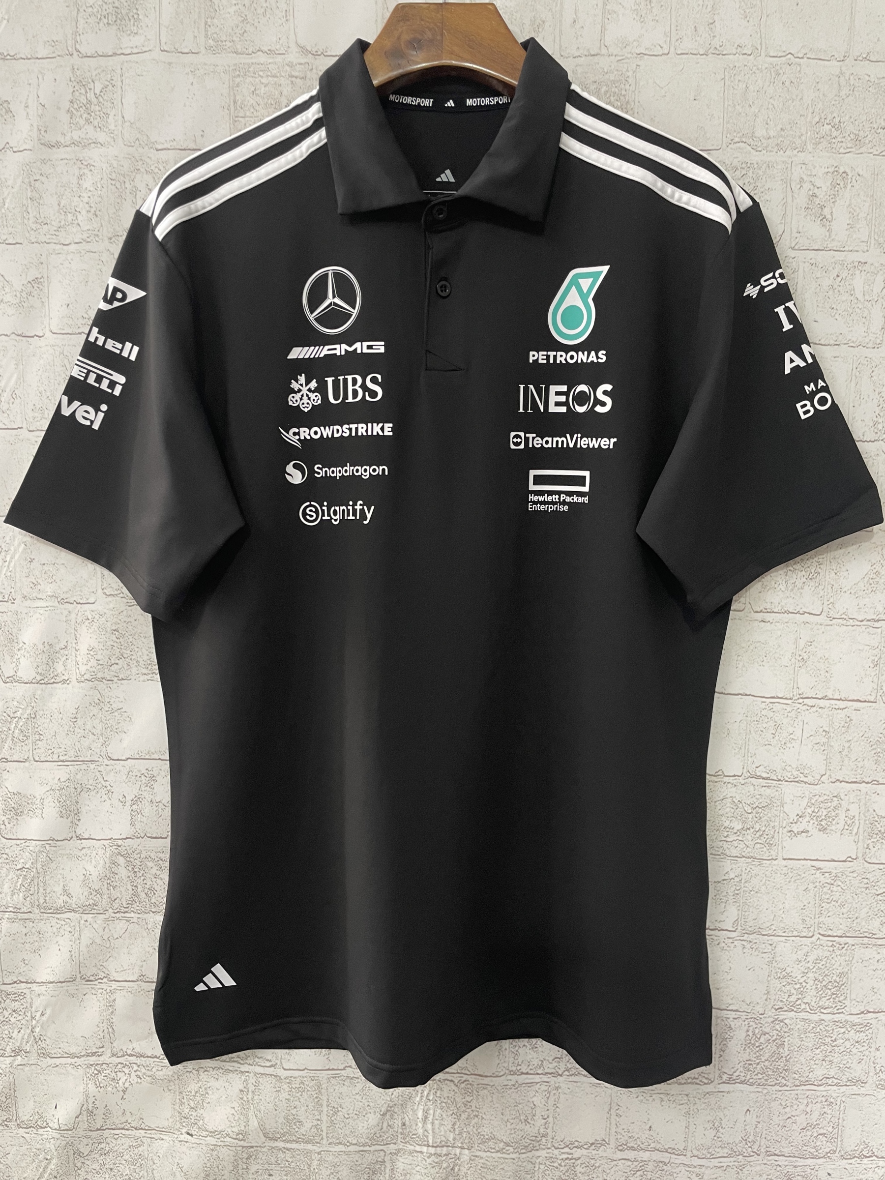 2025 Mercedes Benz F1 black jersey