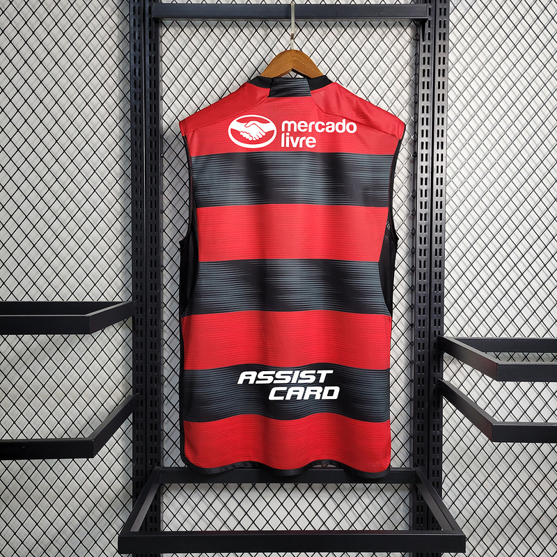 23-24 Flamengo Home Tank Top Size S-4XL