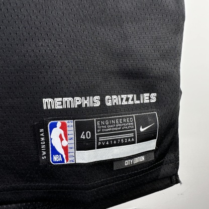 2024 NBA Memphis Grizzlies city version S-XXL
