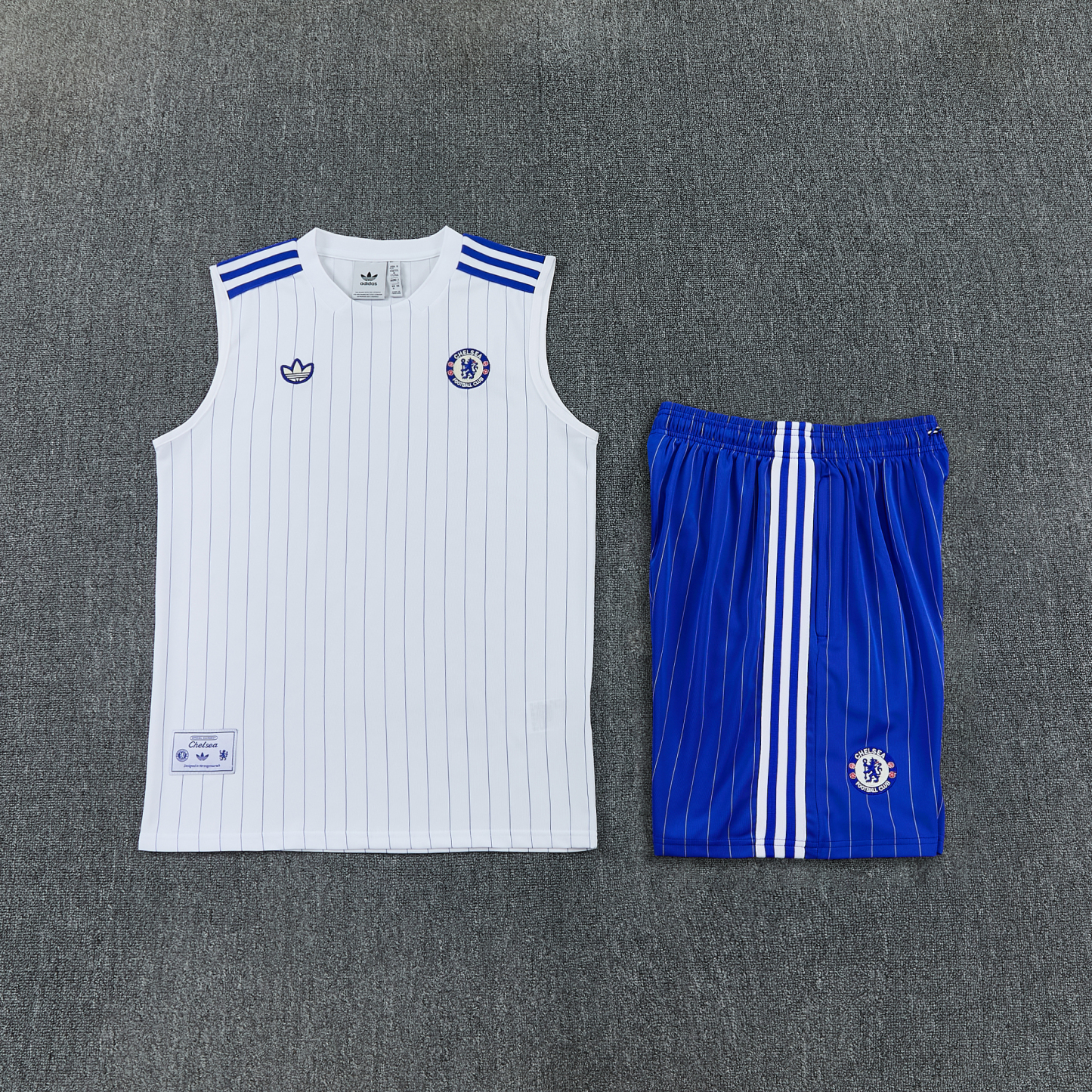 25/26 Chelseα training white vest set fan version S-XXL