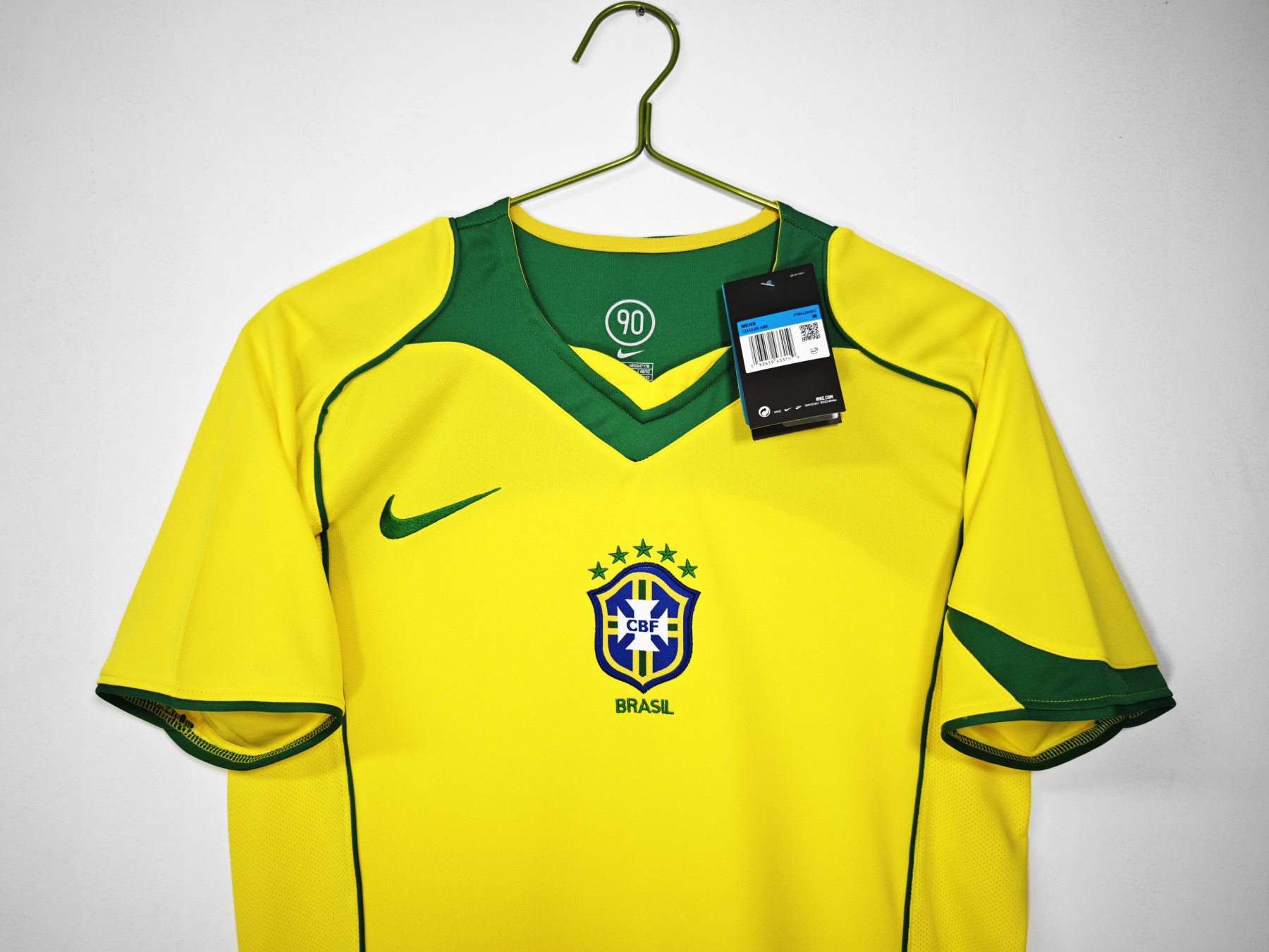 2004 retro Brazil home S-XXL