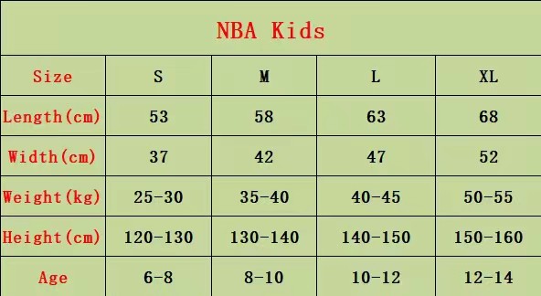 2023 NBA Los Angeles Lakers kids version S-XL