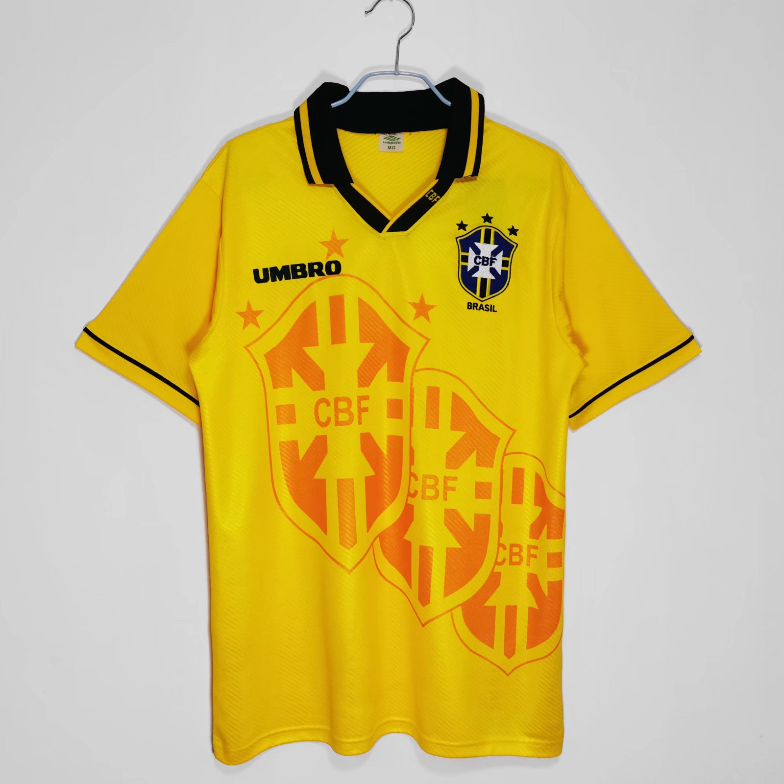 Retro 93/94 Brazil home S-XXL