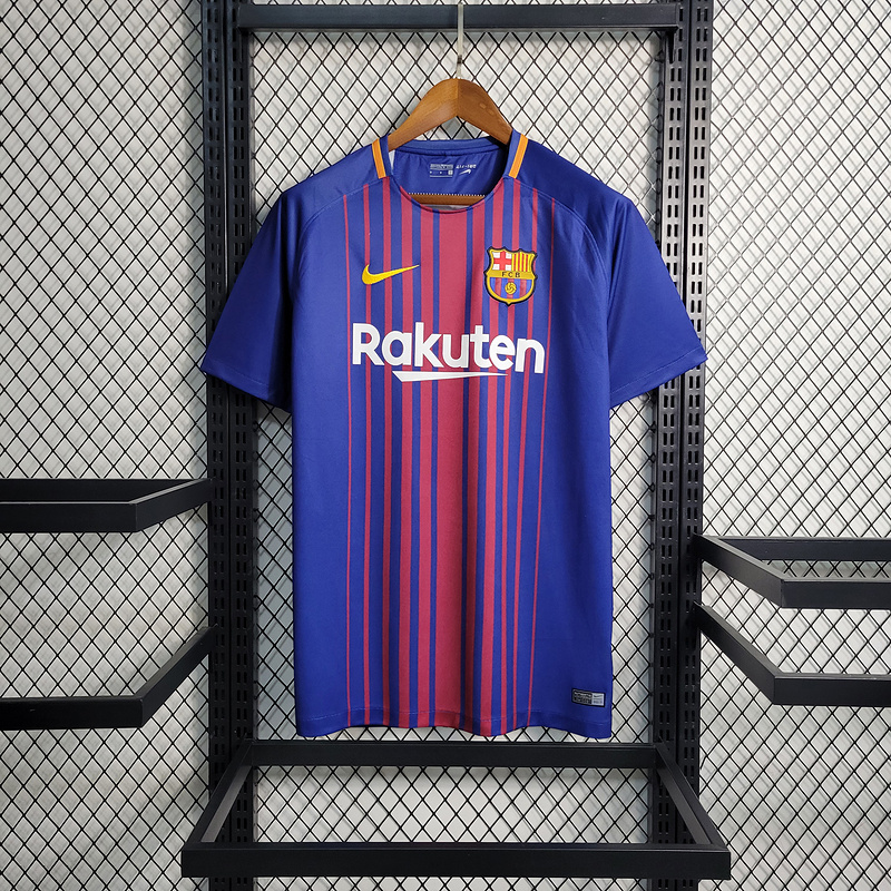 Retro 17-18 Barcelona Home Size S-XXL
