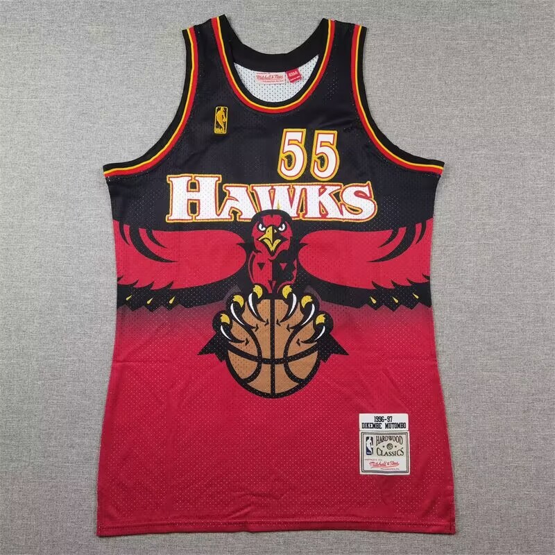 Retro Atlanta Hawks embroidery version S-XXL