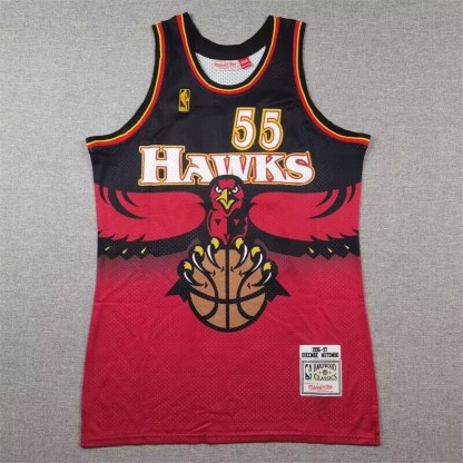 Retro Atlanta Hawks embroidery version S-XXL