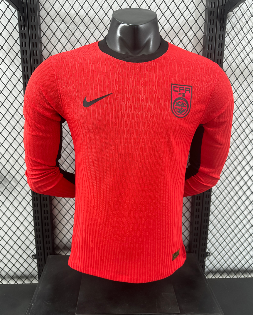 2024 China home long sleeve player version size S-4XL