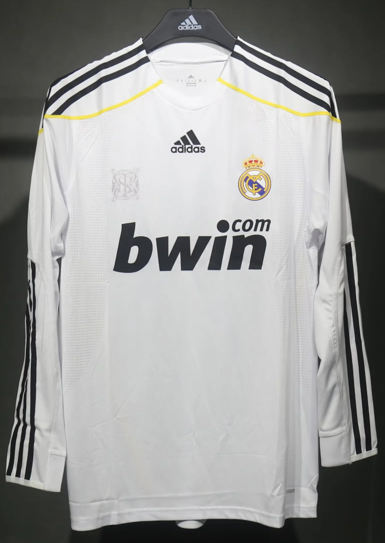 Retro 09/10 re@l Medrid Home long sleeve player version Size S-XXL
