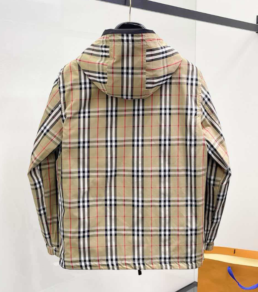 2026 Burbery black casuals with hooded jacket M-3XL