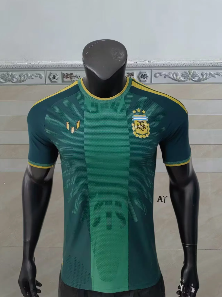 2026 Argentina home special commemoration green player version size S-XXL