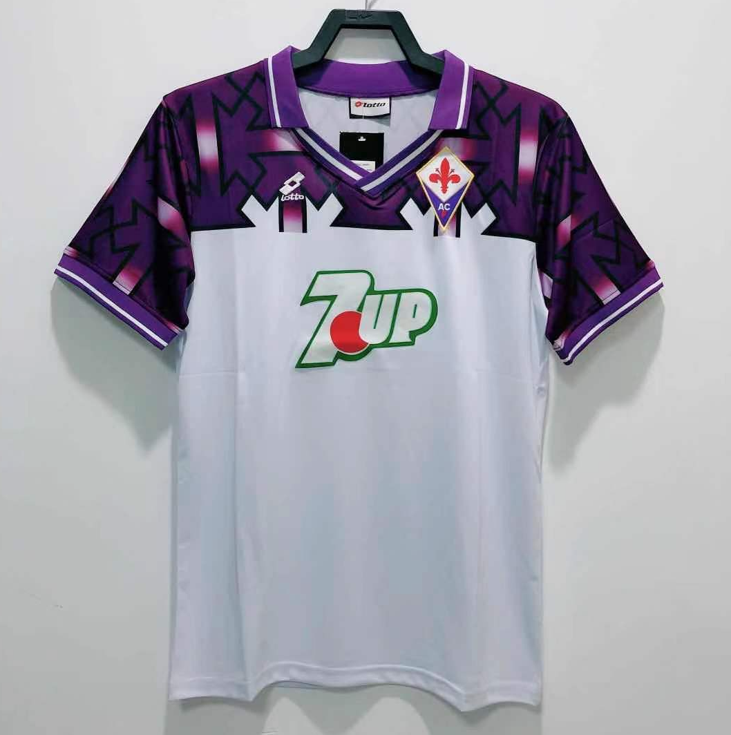 92/93 ACF Fiorentina away retro version S-XXL