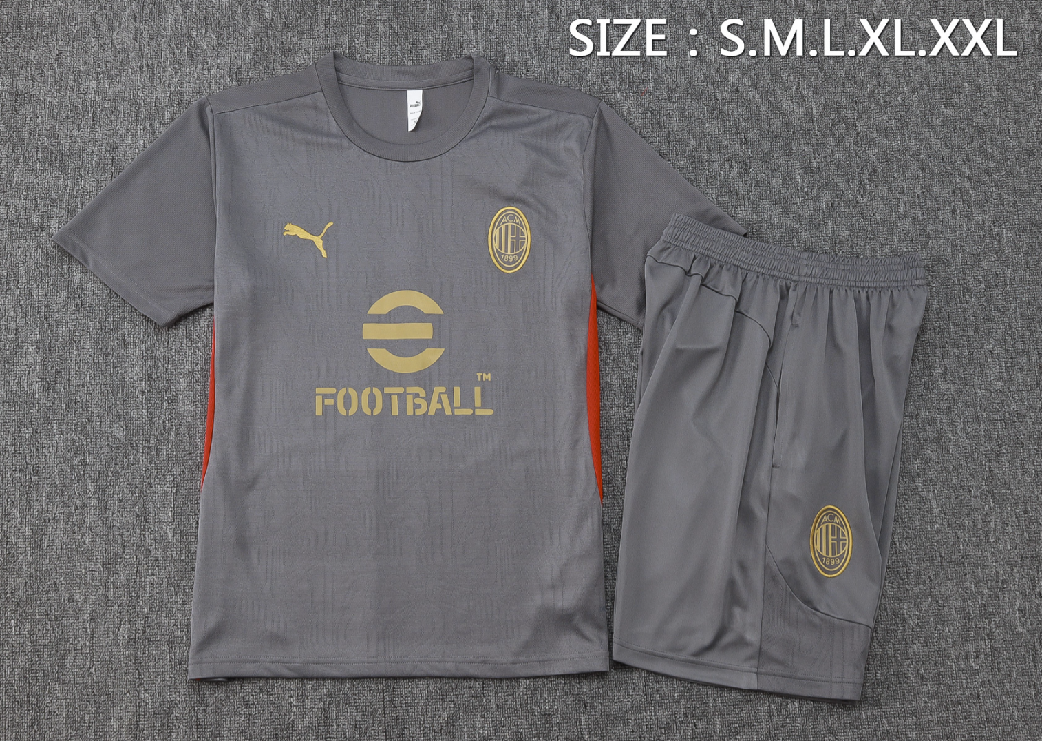 24/25 AC Milan training grey set fan version S-XXL