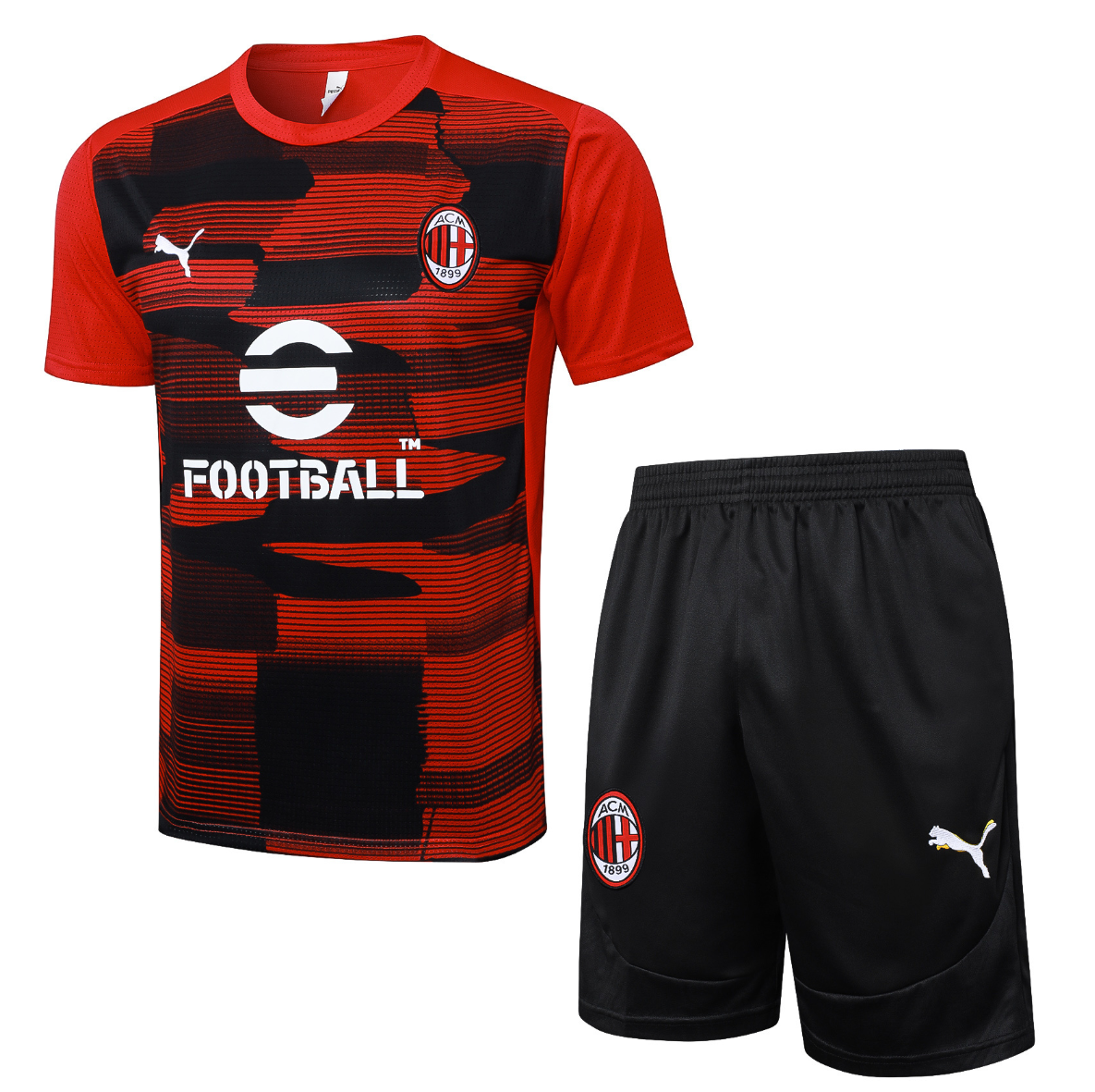 24/25 AC Milan training red set fan version S-XXL